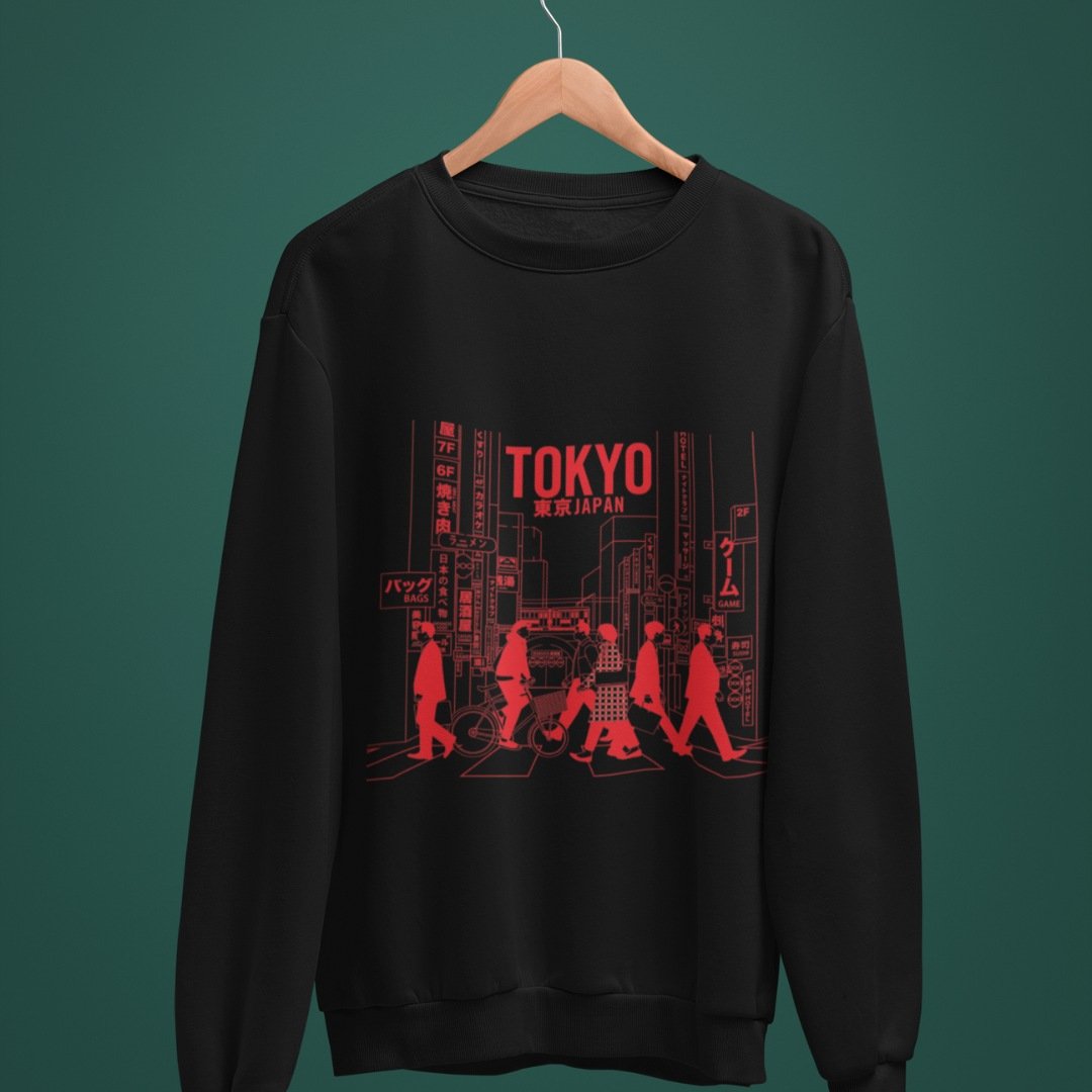 Sweatshirt Tokyo Urban Black