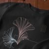 Felpa nera Gingko Endurance