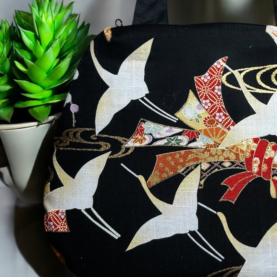 Dento Tasche Fliegende Kräne