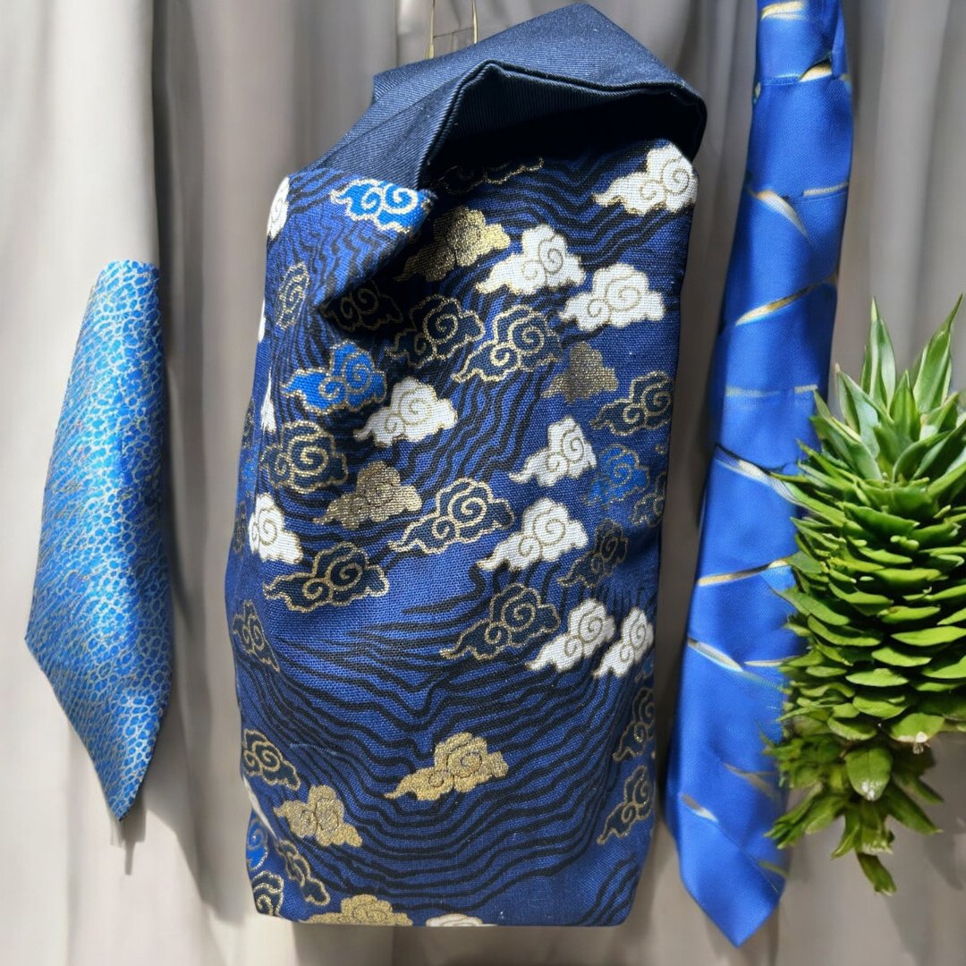 Kinchaku Knot Bag Aogumo