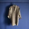 Traditional Japanese Haori in Khaki Beige