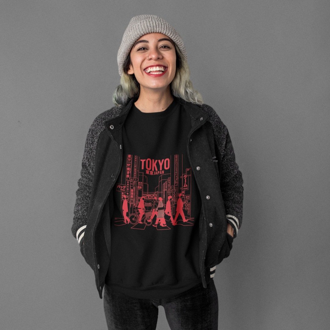 Sweatshirt Tokyo Urban Black