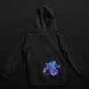 Felpa con cappuccio Night Flower Hope