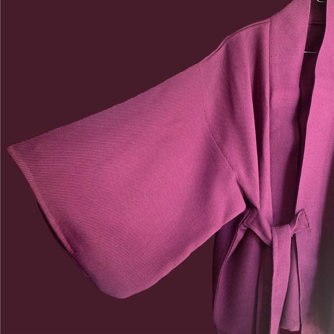 Kimono Haori Wool Murasaki no Yume Kimono Haori Villa Murasaki no Yume