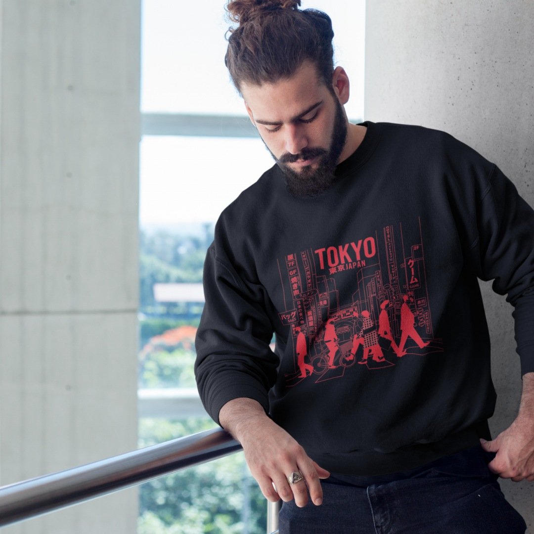 Sweatshirt Tokyo Urban Black