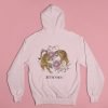 Felpa con cappuccio giapponese Pink Tiger and Lillys