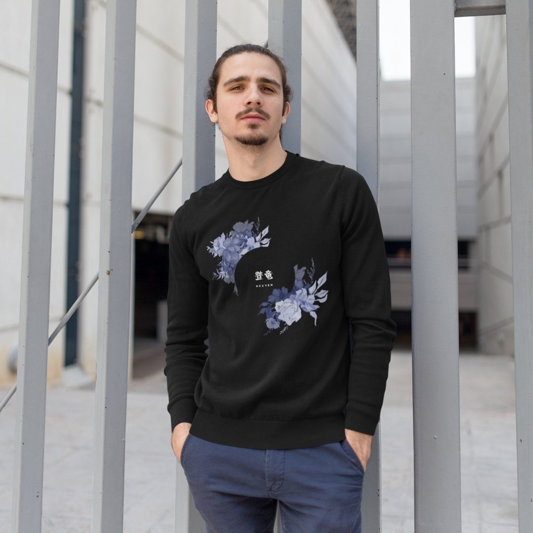 Sweatshirt Black Heaven