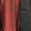 Kimono Haori i svart & vinrött