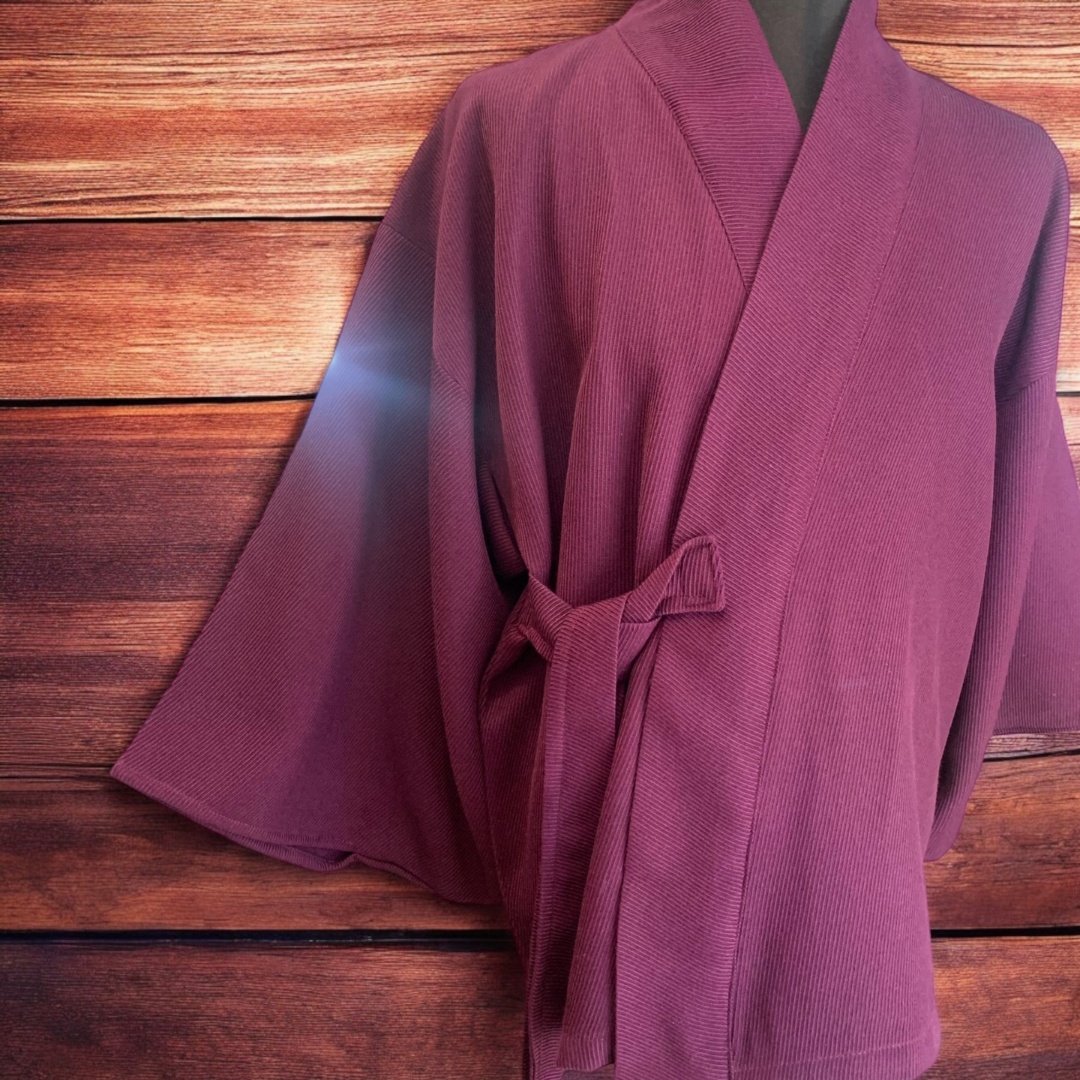 Kimono Haori Wool Murasaki no Yume Kimono Haori Villa Murasaki no Yume