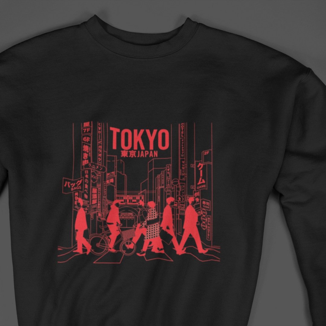 Sweatshirt Tokyo Urban Black