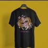 T-shirt giapponese Tiger and Lillys Nero