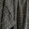 Kimono Haori Preto com pontos brancos