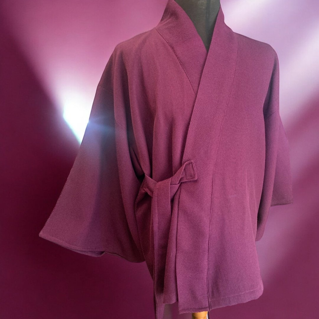 Kimono Haori Wool Murasaki no Yume Kimono Haori Villa Murasaki no Yume