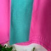 Haori corto fucsia con mangas yukata