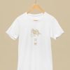 Japansk T-shirt Gyllene koifisk