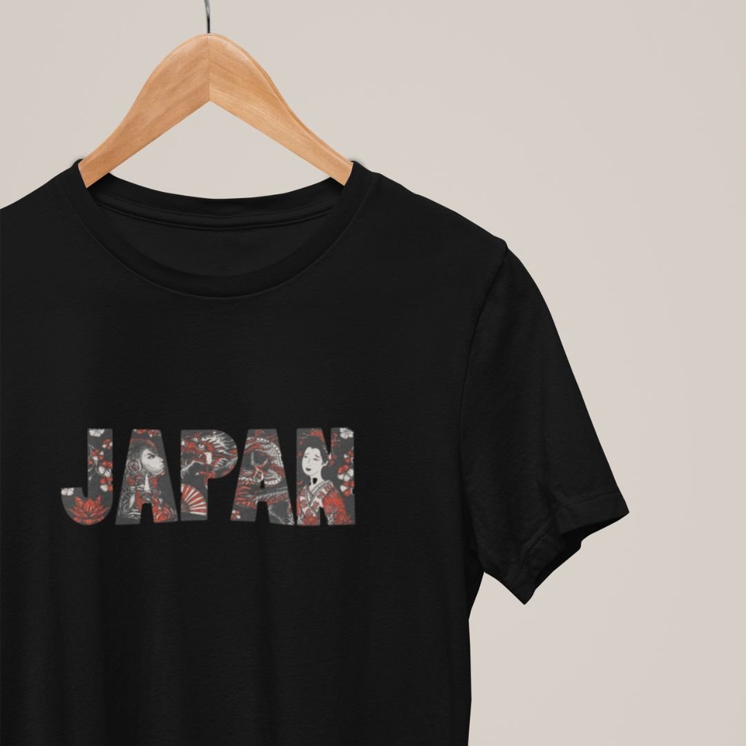 Japanisches T-Shirt Japan Baumwolle