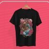 Camiseta japonesa Ramen Koi Fish and Noodles