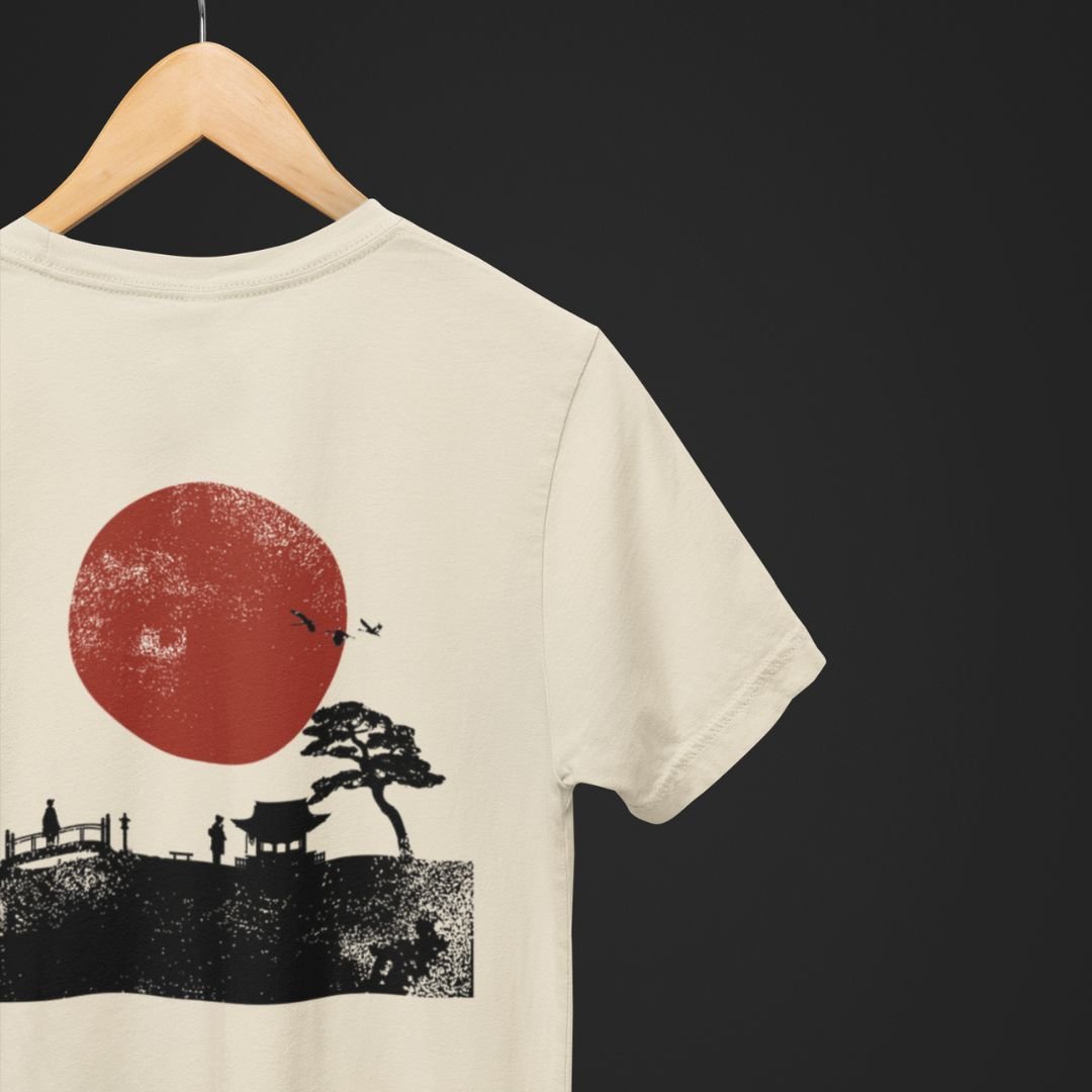 Japanese T-Shirt Nippon Red