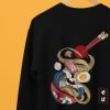 Japanische Sweatshirt-Nudeln