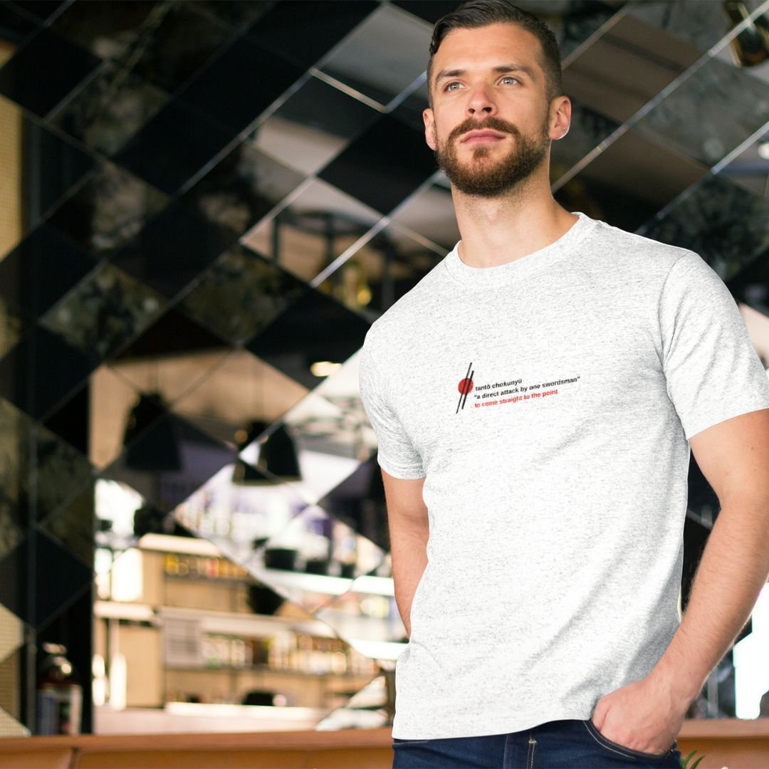 Japanese T-Shirt Tanto Chokunyu