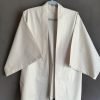 Kimono Haori in Beige Organic Cotton