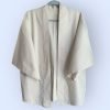 Kimono Haori in Beige Organic Cotton