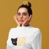 Koreansk sweatshirt Katter Välj oss