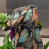 Bolsa Japonesa Ginkgo Roxa