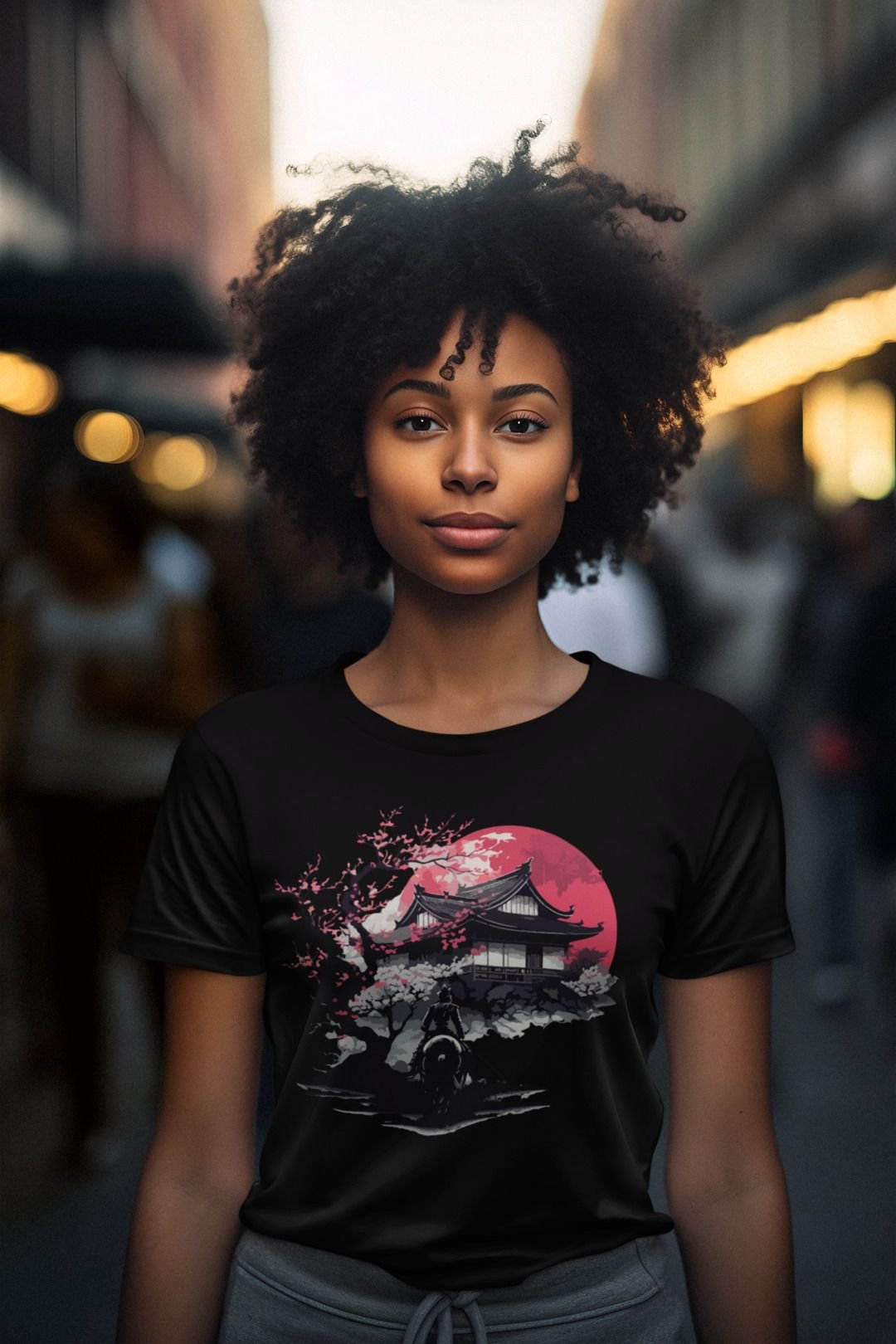 T-Shirt japonesa Samurai Spirit