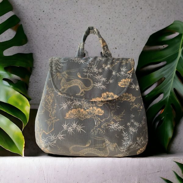 Golden Dragon Large Backpack