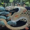 Kuro Ryu Kinpaku Tasche 黒龍金箔バッグ