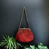 POCHETTE JACQUARD ROSSA