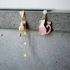 Pendientes abanico grúa