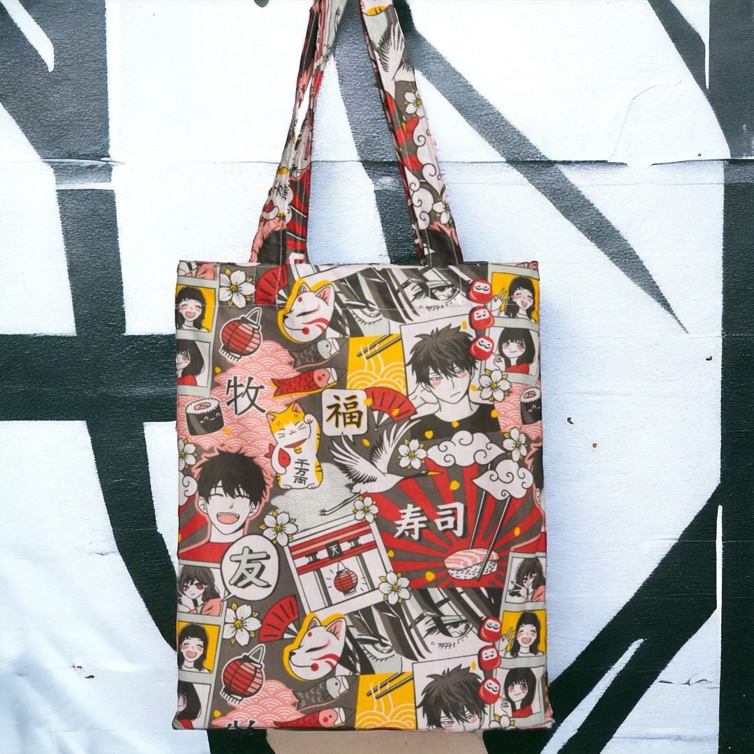 THE MOMO ANIME TOTE BAG