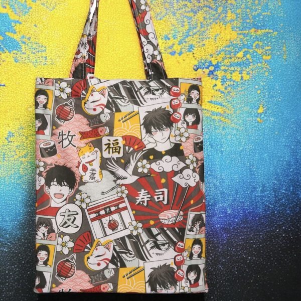 THE MOMO ANIME TOTE BAG
