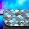 Portefeuille 20*14 CM avec tissu de coton japonais et Canva