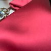 KNOT BAG IN WINE RED