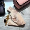 SAC À NŒUDS EN ROSE POUDRÉ