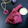 SAC À NŒUDS EN MAGENTA BRILLANT