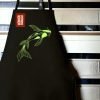 AVENTAL JAPONÊS PEIXE KOI VERDE