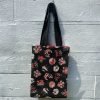 BORSA GIAPPONESE NERO ROSSO