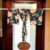 Kimono Yucata Blå Navy