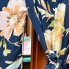 Kimono Yucata Blå Navy
