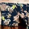 Kimono en lin et viscose avec manches Yukata