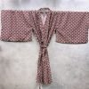 Purple Viscose Yukata Kimono