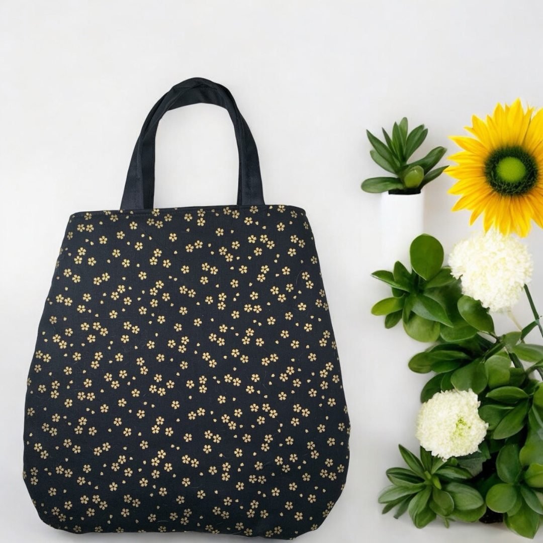 Japanese Tote Bag Golden Kiku