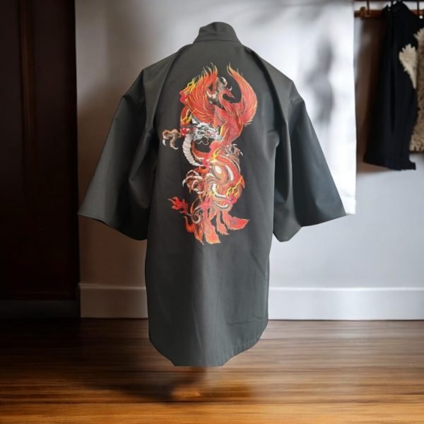 Phoenix and Dragon Haori Thimble