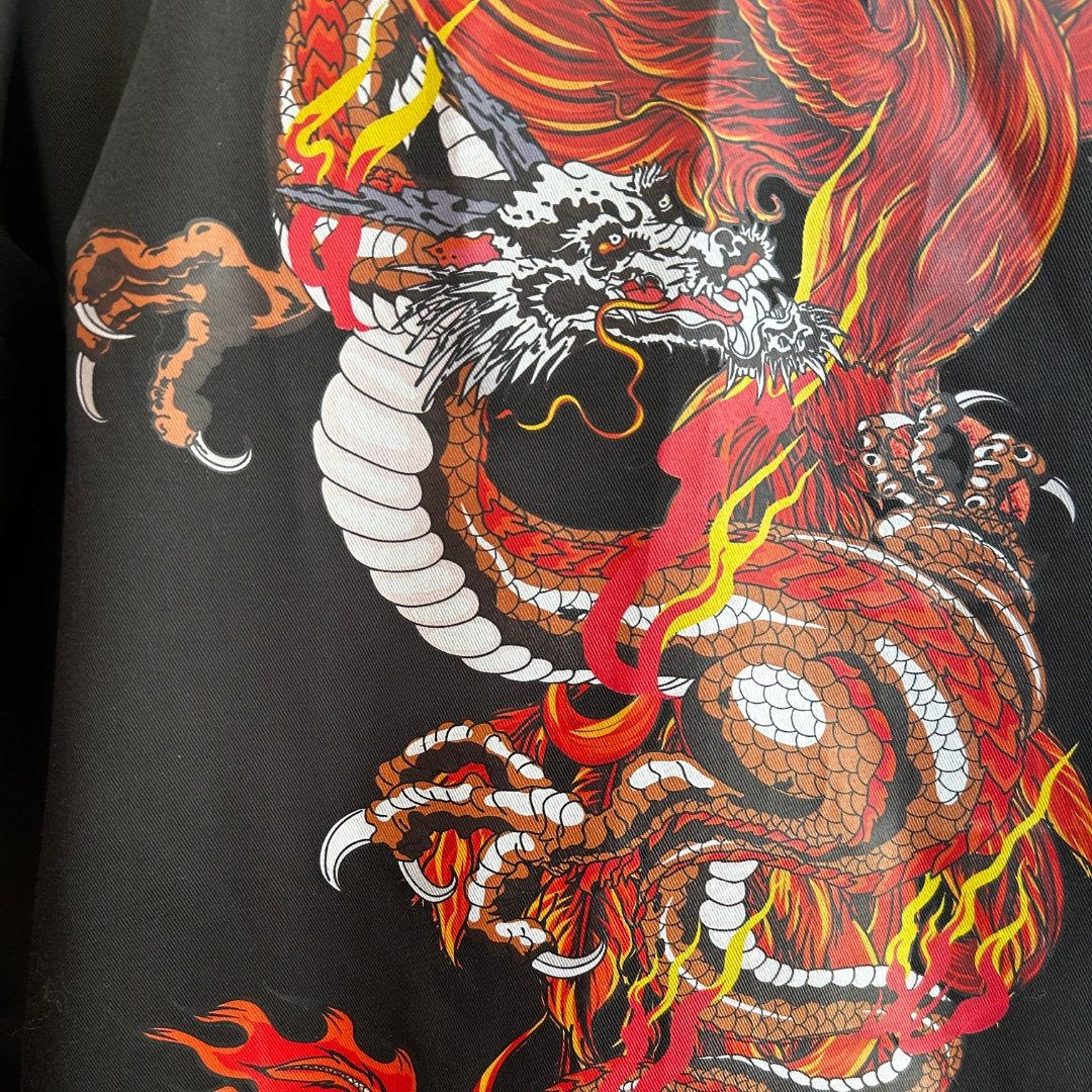 Phoenix and Dragon Haori Thimble