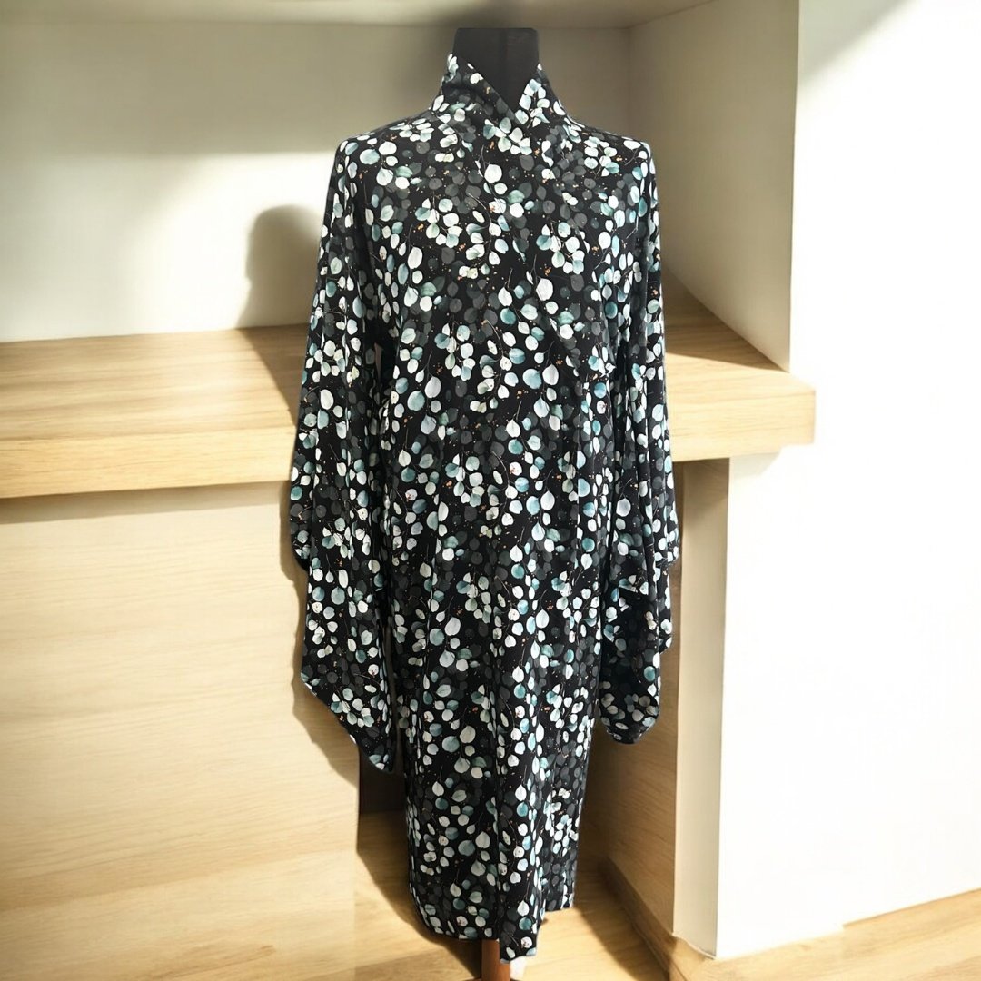 Yukata Kimono Suiryoku Kuro Thimble