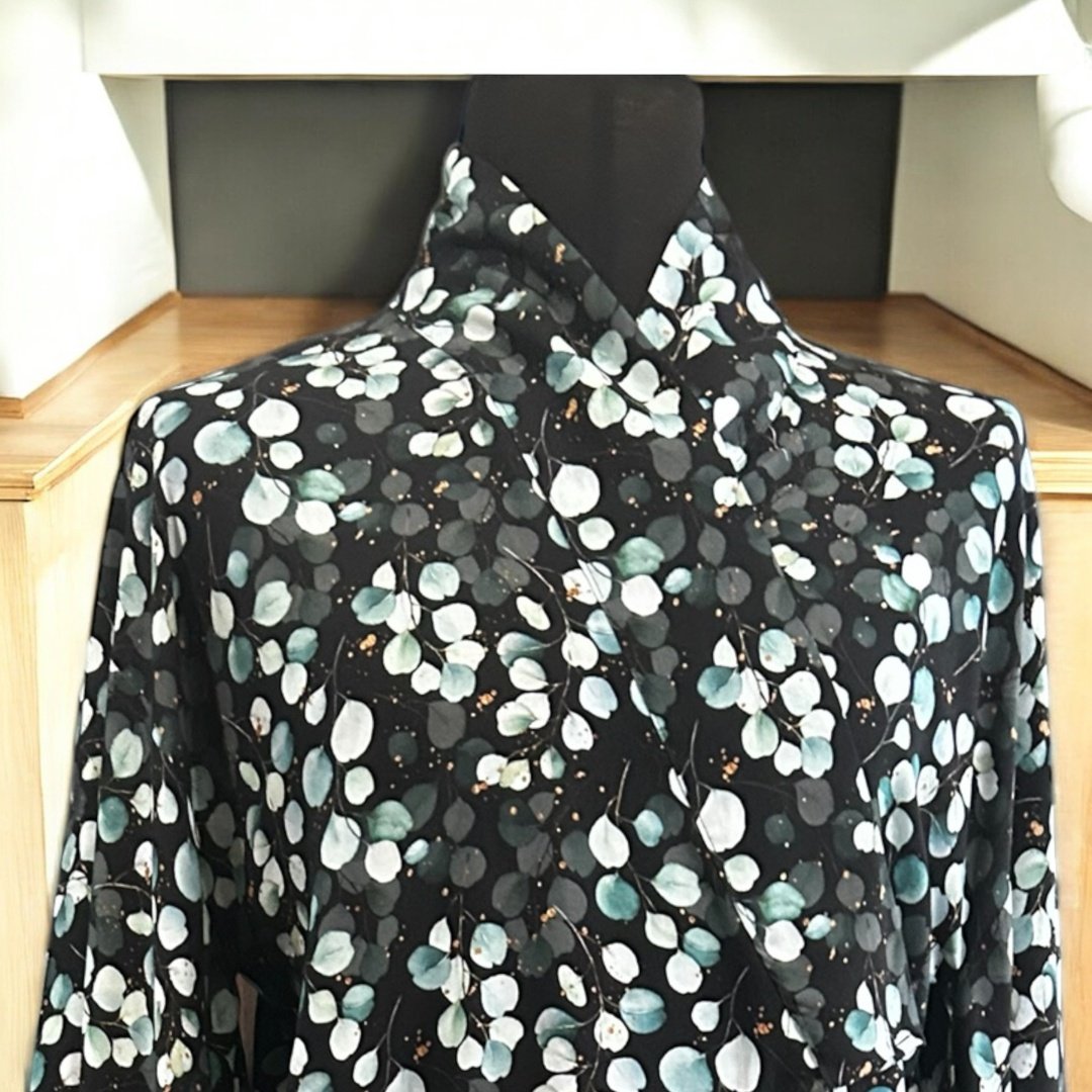Yukata Kimono Suiryoku Kuro Thimble
